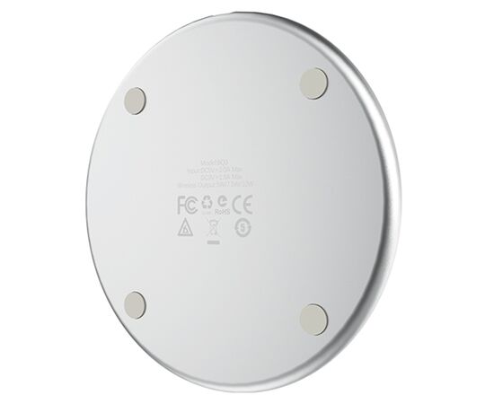  Беспроводное зарядное устройство BOROFONE BQ3 Preference с Кабелем USB - Micro, 2A, 5W/7.5W/10W, серебристый 