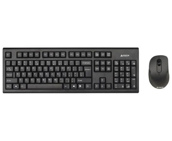  Клавиатура + мышь A4Tech 7100N Black, USB 