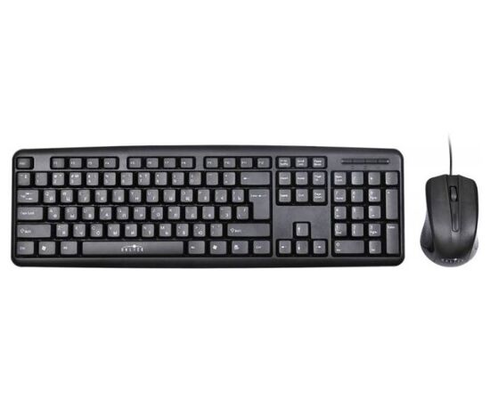  Клавиатура + мышь Oklick 600M клав:черный мышь:черный USB 