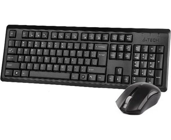  Клавиатура + мышь A4Tech V-Track 4200N (черный) 
