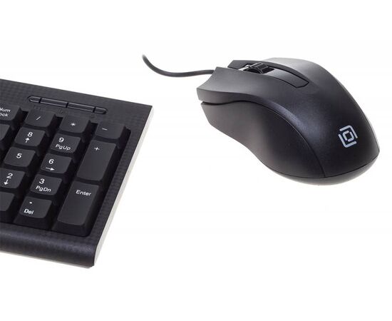  Клавиатура + мышь Oklick 620M клав:черный мышь:черный USB 