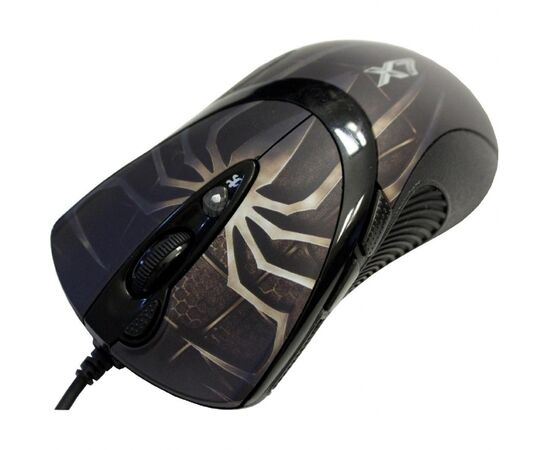  Мышь A4Tech Oscar Edition XL-747H Spider Brown, X7 Laser, 3600dpi, 6but, USB, оптическая 