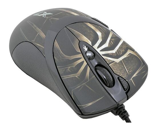  Мышь A4Tech Oscar Edition XL-747H Spider Brown, X7 Laser, 3600dpi, 6but, USB, оптическая 