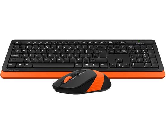  Клавиатура + мышь A4TECH Fstyler FG1010 orange 