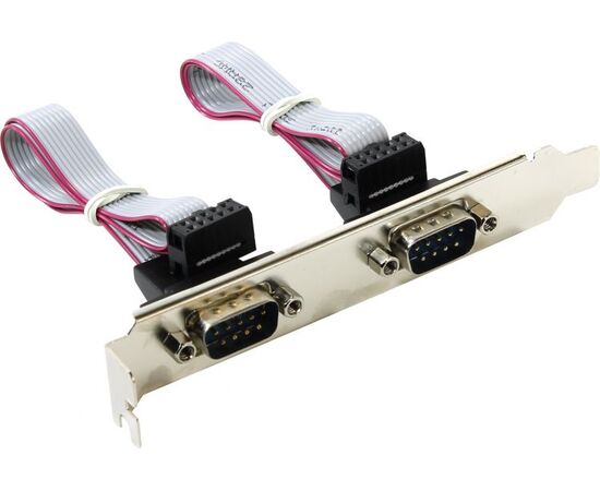  Планка портов на заднюю панель корпуса 2xCOM (DB9 Male), ORIENT C088 