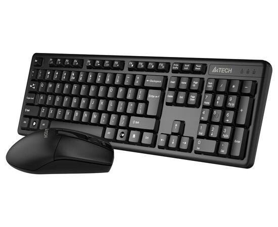  Клавиатура + мышь A4Tech 3330N клав:черный мышь:черный 