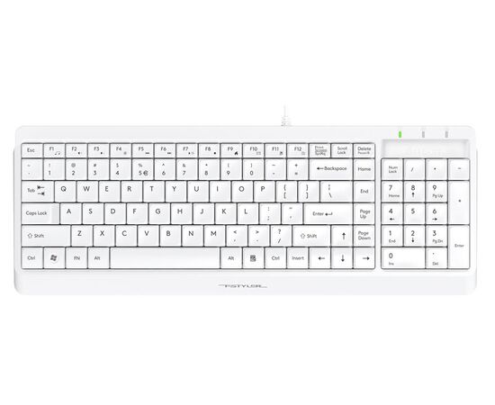  Клавиатура + мышь A4Tech Fstyler F1512 белый 