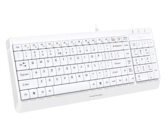  Клавиатура + мышь A4Tech Fstyler F1512 белый 