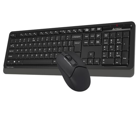  Клавиатура + мышь A4Tech Fstyler FG1012 клав:черный мышь:черный 