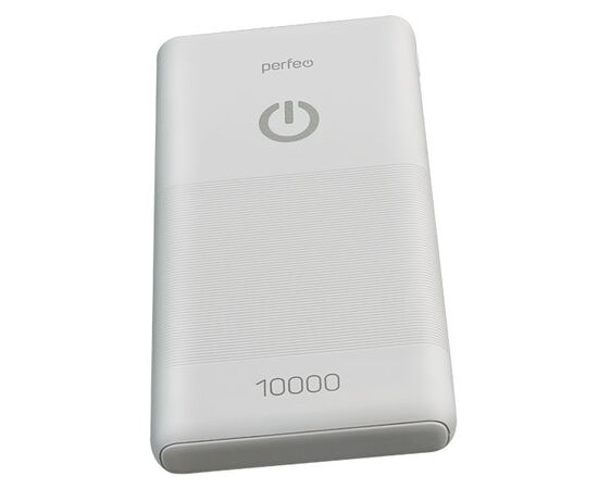  Внешний аккумулятор Perfeo PF-B4297 10000 mAh (белый) 