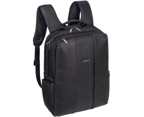 Рюкзак для ноутбука 15.6" Riva 8165 черный полиуретан/полиэстер 
