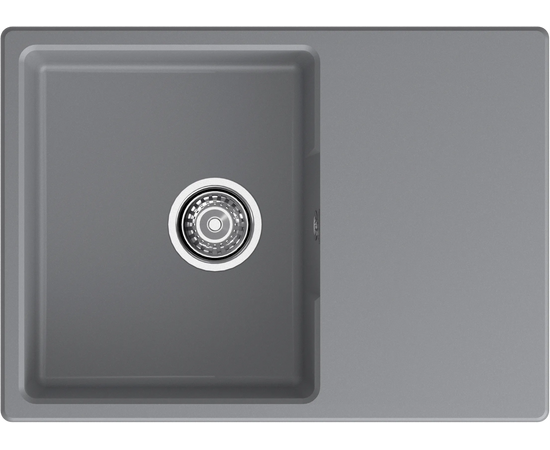  Кухонная мойка GRANFEST Urban 668L dark gray 