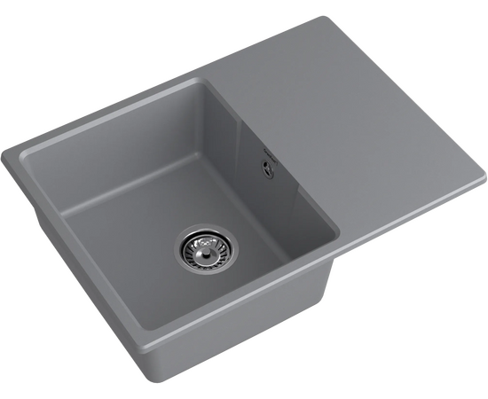  Кухонная мойка GRANFEST Urban 668L dark gray 