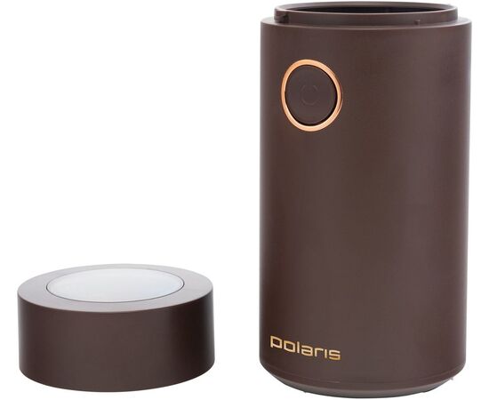  Кофемолка POLARIS PCG-2014 коричневый 
