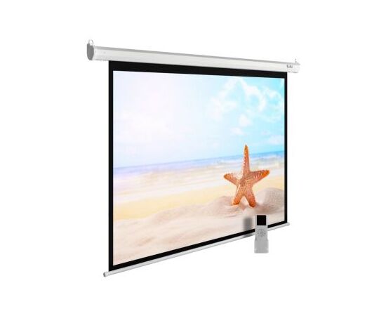  Экран Cactus 138x220см SIlverMotoExpert CS-PSSME-220X138-WT 16:10 настенно-потолочный рулонный белый (мотор привод) 