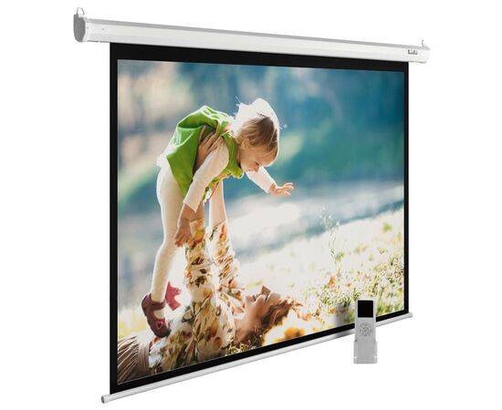  Экран Cactus 150x240см SIlverMotoExpert CS-PSSME-240X150-DG 16:10 настенно-потолочный рулонный тёмно-серый (мотор) 