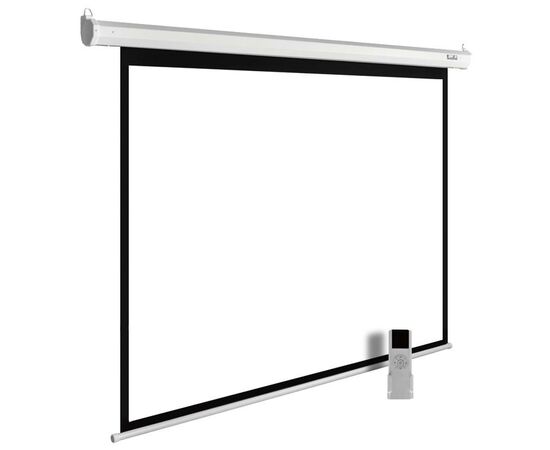  Экран Cactus 150x240см SIlverMotoExpert CS-PSSME-240X150-DG 16:10 настенно-потолочный рулонный тёмно-серый (мотор) 