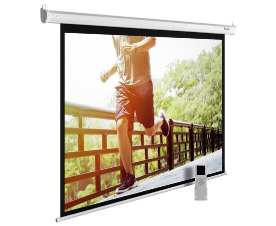  Экран Cactus 175x280см SIlverMotoExpert CS-PSSME-280X175-DG 16:10 настенно-потолочный рулонный тёмно-серый (мотор) 