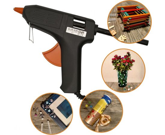  Cтержни клеевые для клеев. пистолета Silwerhof 11-200-5-BLA L-200мм D11мм черный 5шт 