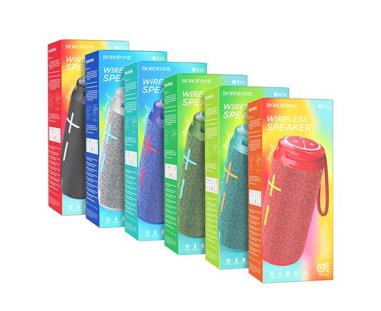  Колонка Bluetooth 5.3 2*5W 1200mAh Borofone BR24 (Blue) 