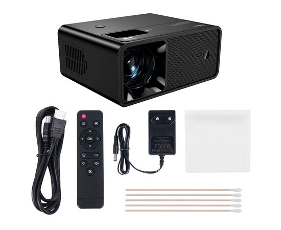  Проектор беспроводной HOCO DT6 (720P same screen version) (EU) (черный) 