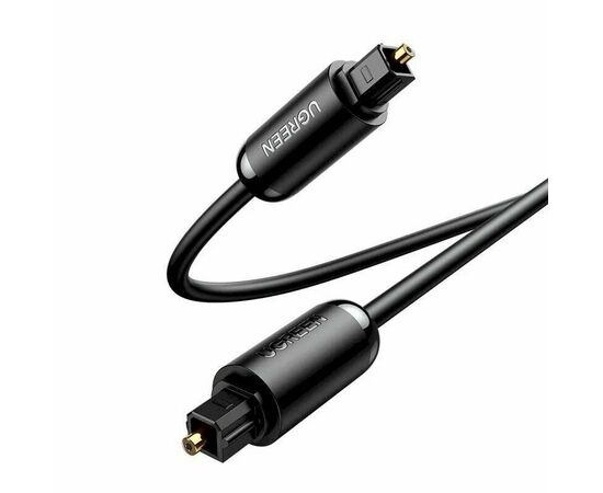  Аудиокабель UGREEN AV122 (70890) Toslink Optical Male To Male Audio Cable 1m Black 