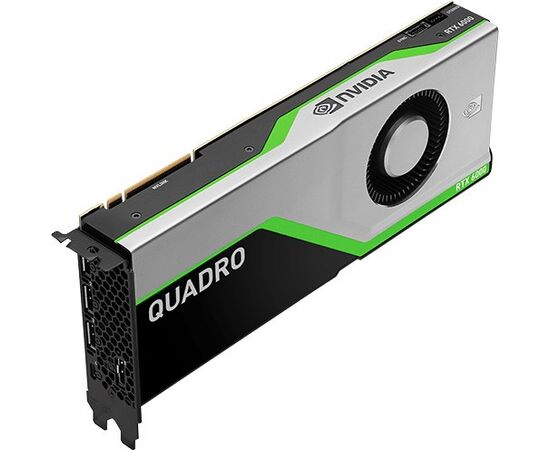  Видеокарта PNY VCQRTX6000-SB VGA NVIDIA Quadro RTX 6000,24 GB GDDR6/384 bit, PCI Express 3.0 x16, 4xDP+VirtualLink 