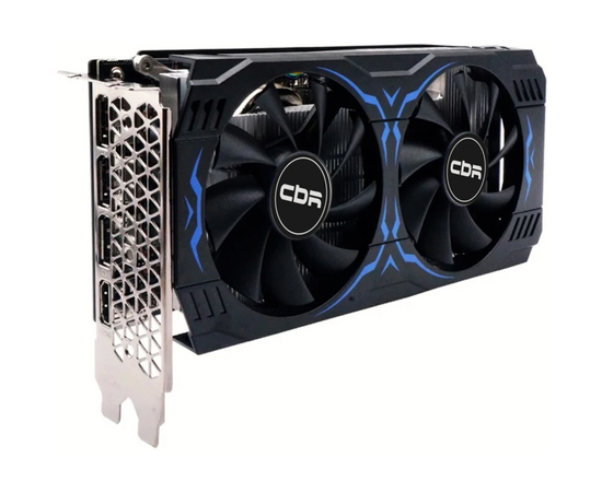  Видеокарта CBR RTX3050 8Gb (VGA-STX3050-8G-RTL-4VO) GDDR6, 128bit, 1552-1777Mhz, 3 DP + HDMI 2.1, 130W, Ret Видео выходы 3-DP + 1-HDMI 2.1 