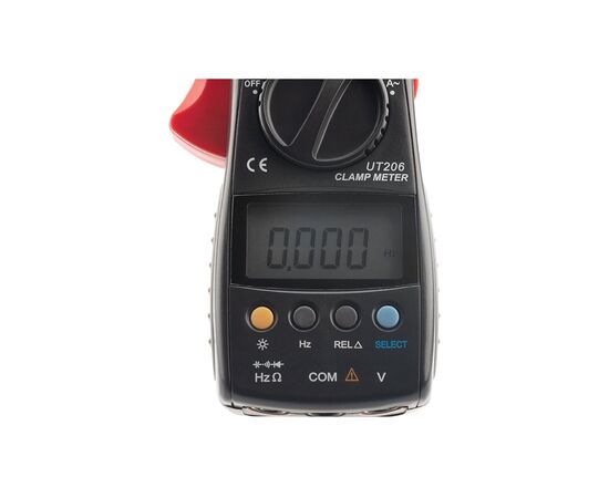  Токоизмерительные клещи UNI-T UT206 600В, 1000А, 40МОм 