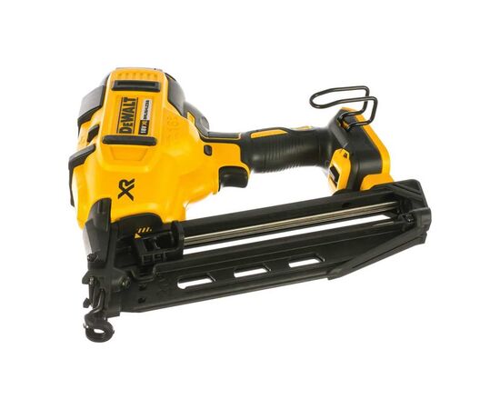  Пистолет шпилькозабивной аккумуляторный DeWALT DCN660D2-QW с АКБ и ЗУ желтый 