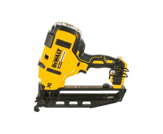  Пистолет шпилькозабивной аккумуляторный DeWALT DCN660D2-QW с АКБ и ЗУ желтый 