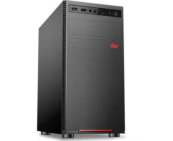  ПК iRU Planio 310H6SEV (2113515) Intel Core i5 12400, DDR4 32ГБ, 1ТБ(SSD), Intel UHD Graphics 730, FreeDOS, черный 