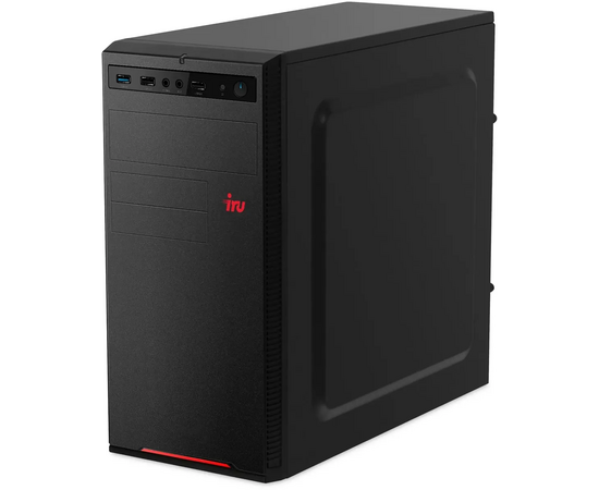  ПК iRU Planio 310H6SEV (2113515) Intel Core i5 12400, DDR4 32ГБ, 1ТБ(SSD), Intel UHD Graphics 730, FreeDOS, черный 