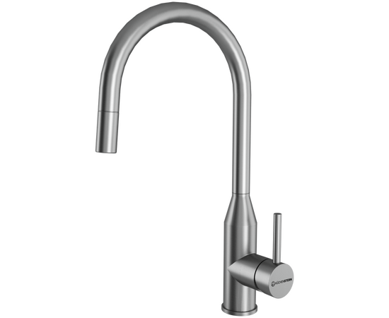  Смеситель для кухни KUCHENSTERN Tida-S 409SS40 нерж 