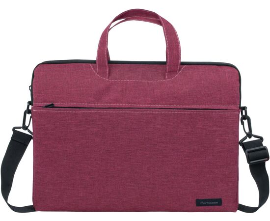  Сумка для ноутбука Portcase KCB-165 Bordo бордовый нейлон/полиэстер 