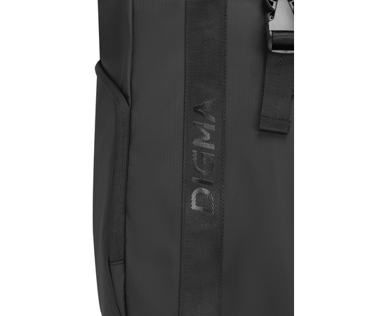  Рюкзак для ноутбука 15.6" Digma Lifestyle L1 черный полиэстер (DGBP15L1BK) 
