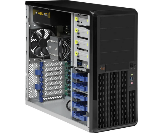  Сервер IRU Rock W9105P (2138524) 1x5222 2x16Gb 1x1Tb M.2 SSD С621 AST2500 2xRJ45 1x650W w/o OS 