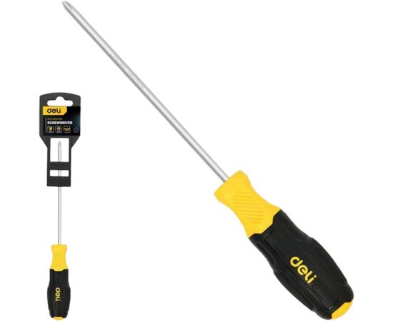  Отвертка крестовая Deli DL638300N 