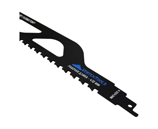  Полотно для сабельной электроножовки по газобетону Vertex Tools K-S2243HM 455мм 