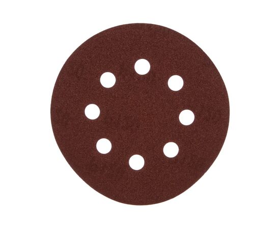  Круги абразивные Matrix 73806 на ворсовой подложке под липучку, перфорированный, P 120, 125 мм, 5 шт. 