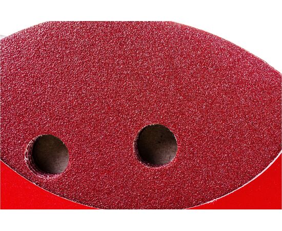  Круги абразивные Matrix 73805 на ворсовой подложке под липучку, перфорированные, P 100, 125 мм, 5 шт. 