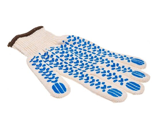  Перчатки трикотажные ЗУБР 11390-K10 10 класс, 10пар 