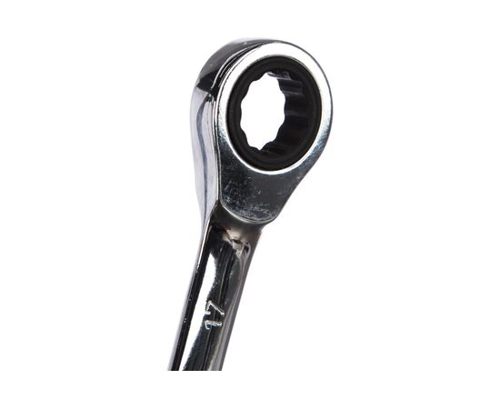  Набор ключей комбинированных REXANT 12-4841-1 трещоточных (8, 10, 13, 17, 19мм), 5шт, CrV, зеркальное хромирование 