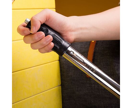  Ключ динамометрический Deli DL-YN-40200 предельный 40-200Нм, 1/2", головка Cr-Mo, 72 зуба, точность +/- 3проц., противоскользящая рукоятка, кей 