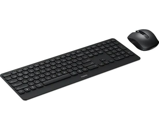  Комплект клавиатура и мышь RAPOO 9510M Multi-mode Wireless Keyboard & Mouse Combo Black 