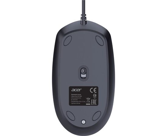  Клавиатура + мышь Acer OCC400 (ZL.ACCCC.015) черный 