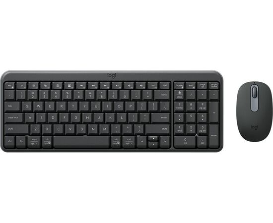  Комплект клавиатура и мышь Logitech MK250 Wireless Compact Bluetooth Combo Graphite 920-013853 