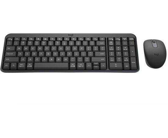  Комплект клавиатура и мышь Logitech MK250 Wireless Compact Bluetooth Combo Graphite 920-013853 