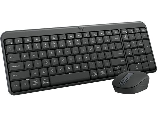  Комплект клавиатура и мышь Logitech MK250 Wireless Compact Bluetooth Combo Graphite 920-013853 