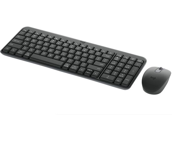  Комплект клавиатура и мышь Logitech MK250 Wireless Compact Bluetooth Combo Graphite 920-013853 